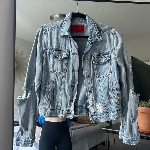 Signature8 Ripped Denim Jacket - Picture 2 of 5